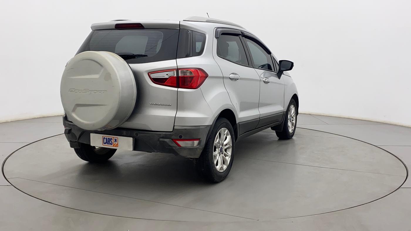 2015 Ford Ecosport TITANIUM 1.5L PETROL AT, Petrol, Automatic, 62,217 km, Right Back Diagonal