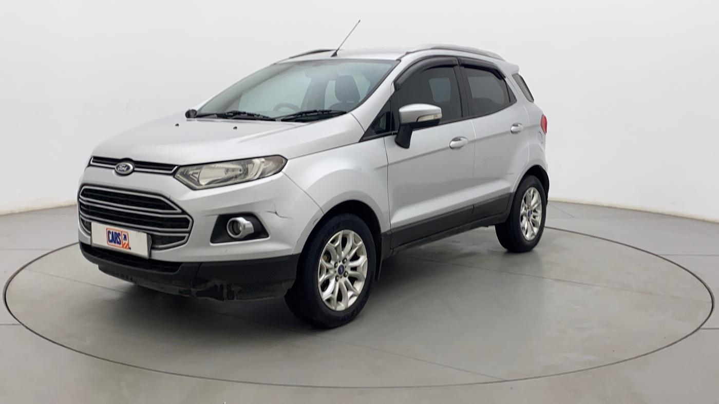 2015 Ford Ecosport TITANIUM 1.5L PETROL AT, Petrol, Automatic, 62,217 km, Left Front Diagonal