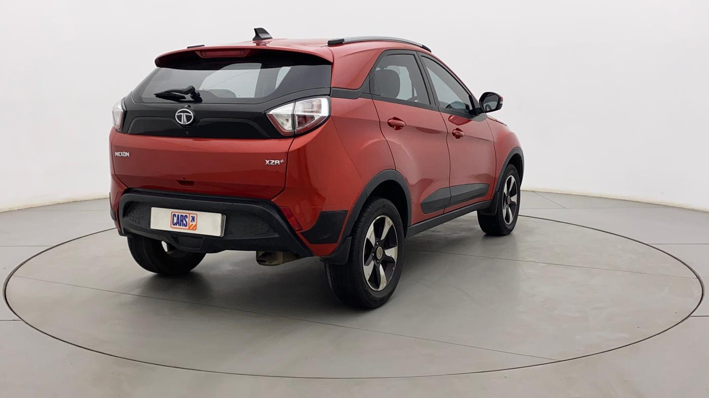 2019 Tata NEXON XZA PLUS PETROL, Petrol, Automatic, 90,050 km, Right Back Diagonal