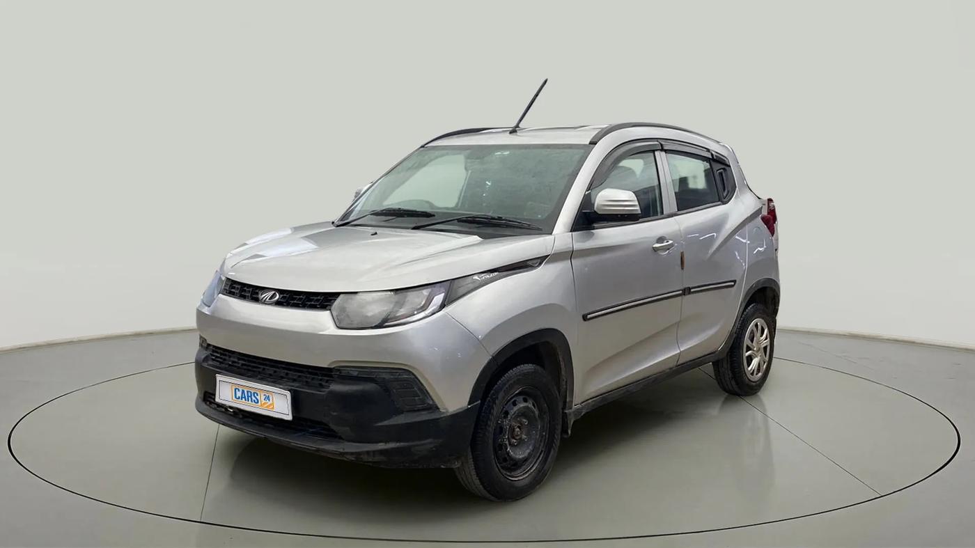 2016 Mahindra Kuv100 K4 6 STR, Petrol, Manual, 27,368 km, Left Front Diagonal