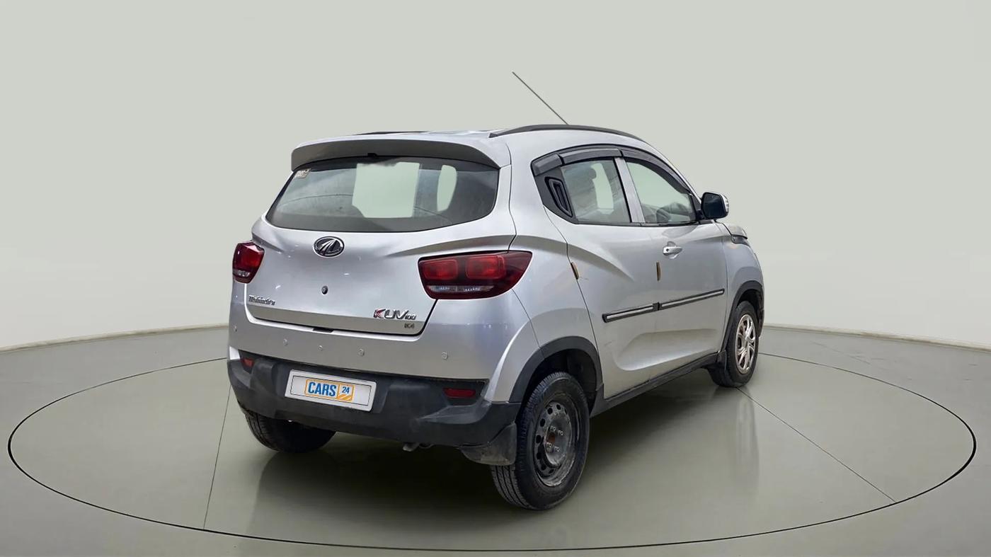 2016 Mahindra Kuv100 K4 6 STR, Petrol, Manual, 27,368 km, Right Back Diagonal