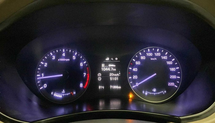 2015 Hyundai Elite i20 ASTA 1.2, CNG, Manual, 71,476 km, Odometer Image