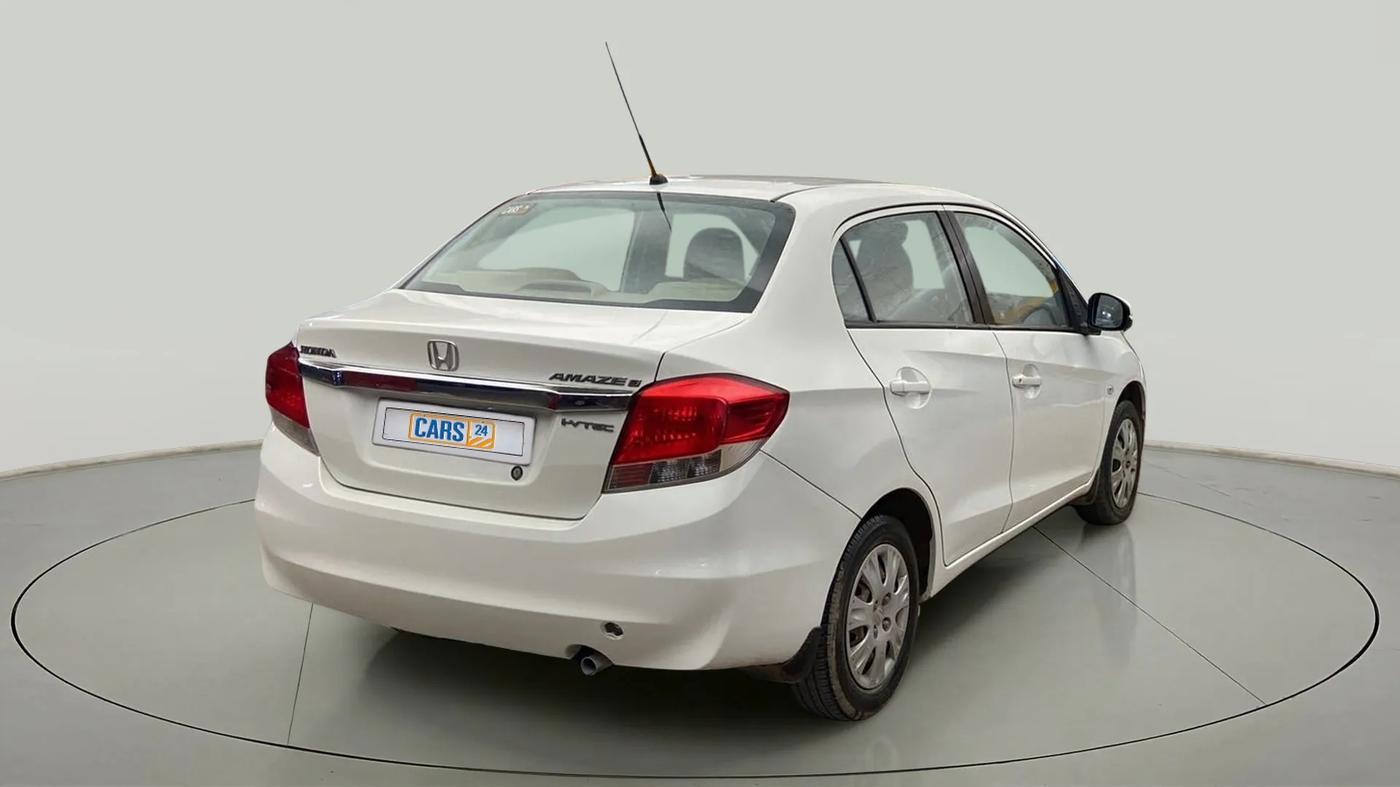 2015 Honda Amaze 1.2L I-VTEC S, Petrol, Manual, 53,909 km, Right Back Diagonal