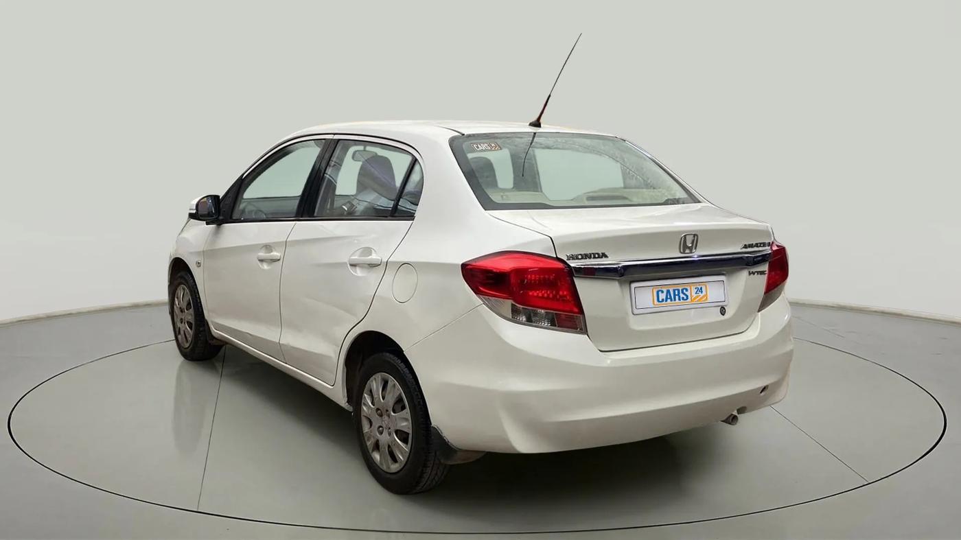 2015 Honda Amaze 1.2L I-VTEC S, Petrol, Manual, 53,909 km, Left Back Diagonal