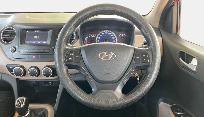 2017 Hyundai Grand i10 SPORTZ 1.2 KAPPA VTVT, Petrol, Manual, 66,227 km, Steering Wheel Close Up