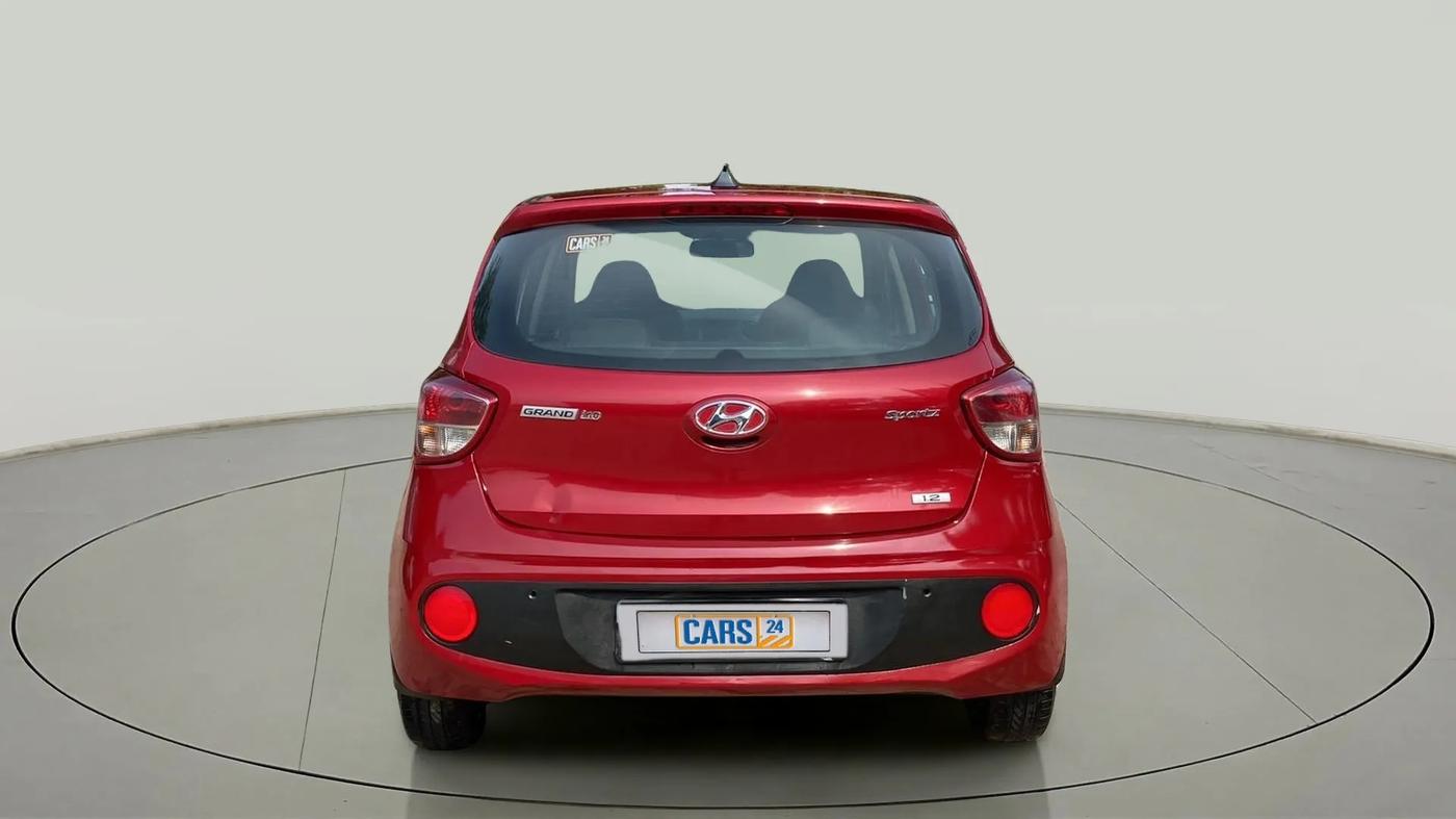 2017 Hyundai Grand i10 SPORTZ 1.2 KAPPA VTVT, Petrol, Manual, 66,227 km, Back/Rear