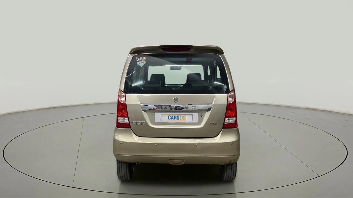 2014 Maruti Wagon R 1.0 LXI CNG, CNG, Manual, 55,697 km, Back/Rear