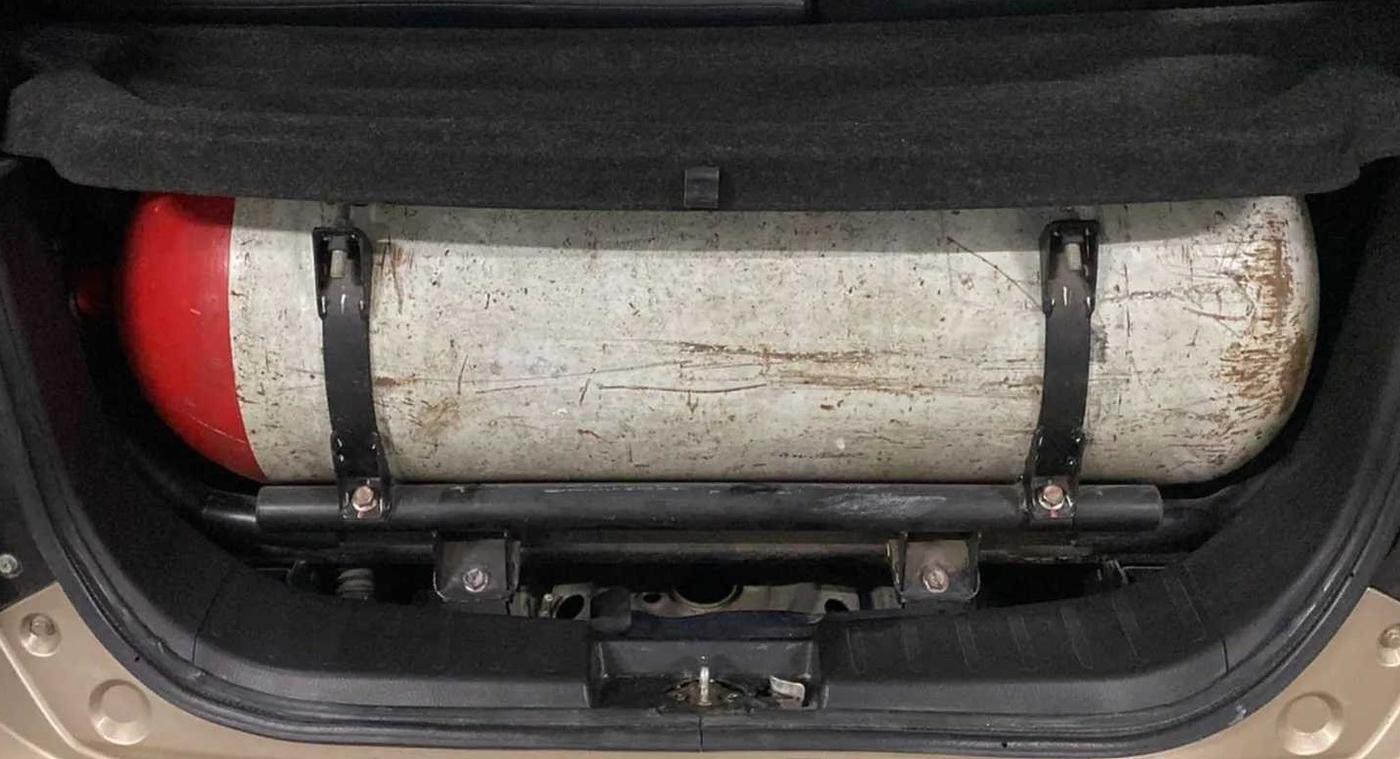 2014 Maruti Wagon R 1.0 LXI CNG, CNG, Manual, 55,697 km, Boot Inside