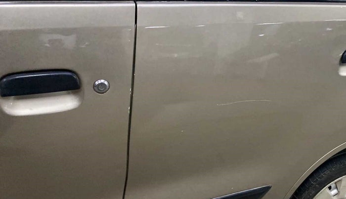2014 Maruti Wagon R 1.0 LXI CNG, CNG, Manual, 55,697 km, Rear left door - Minor scratches