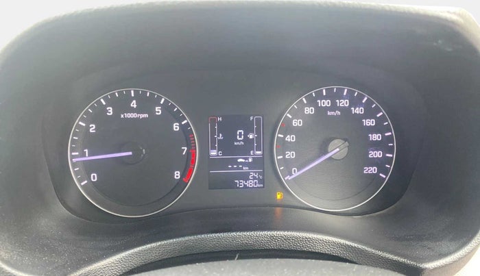 2018 Hyundai Creta E PLUS 1.6 PETROL, Petrol, Manual, 73,474 km, Odometer Image