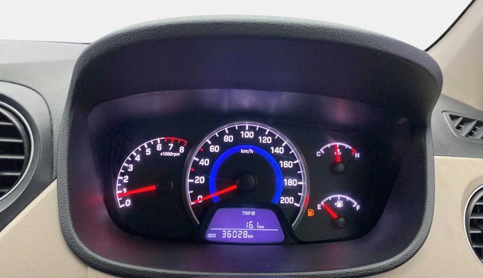 2016 Hyundai Grand i10 MAGNA 1.2 KAPPA VTVT, Petrol, Manual, 36,010 km, Odometer Image