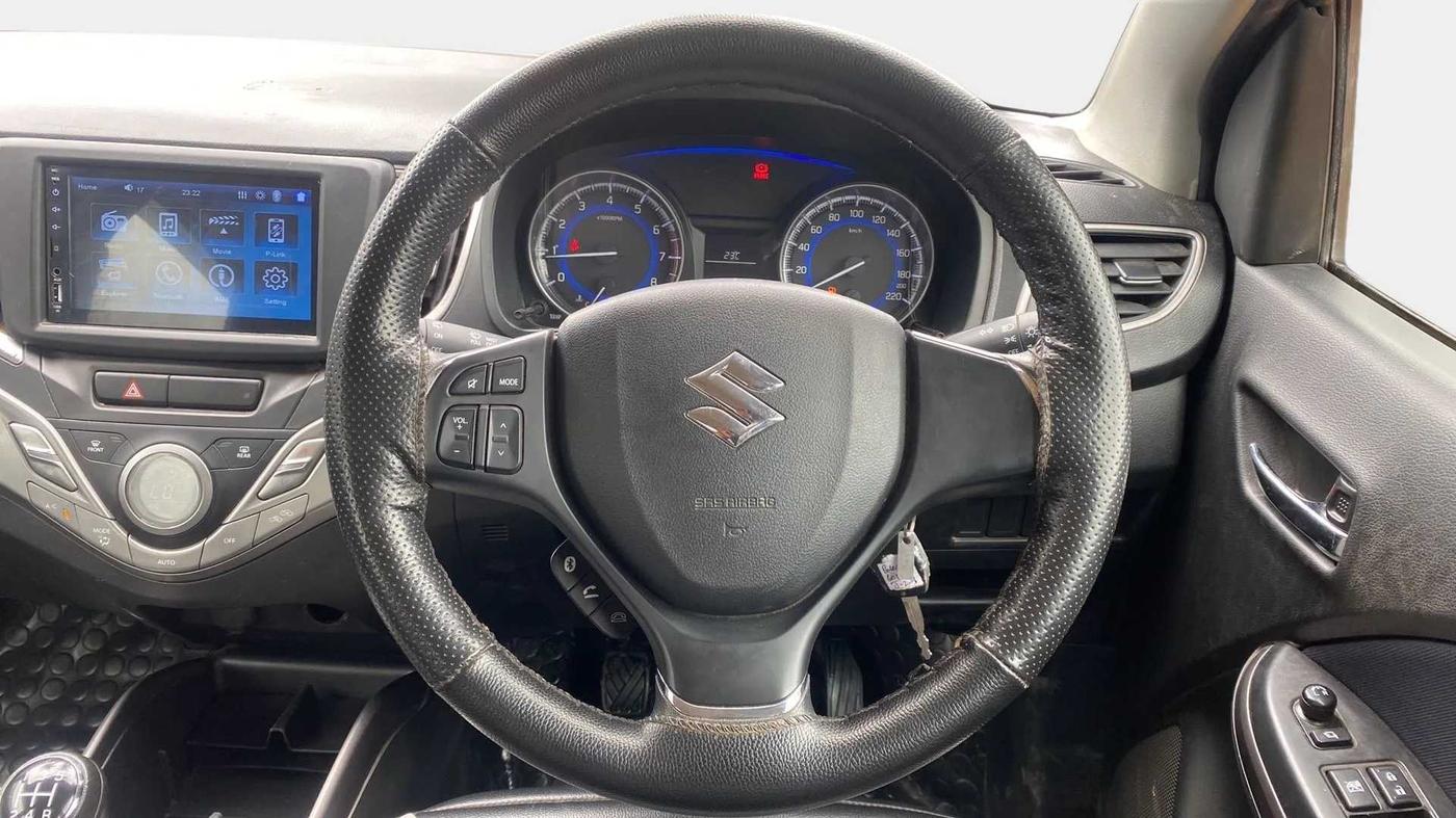 2020 Maruti Baleno DELTA PETROL 1.2, Petrol, Manual, 40,304 km, Steering Wheel Close Up