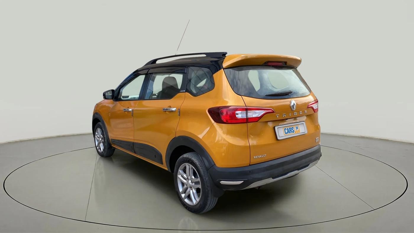 2021 Renault TRIBER RXZ AMT DUAL TONE, Petrol, Automatic, 12,907 km, Left Back Diagonal