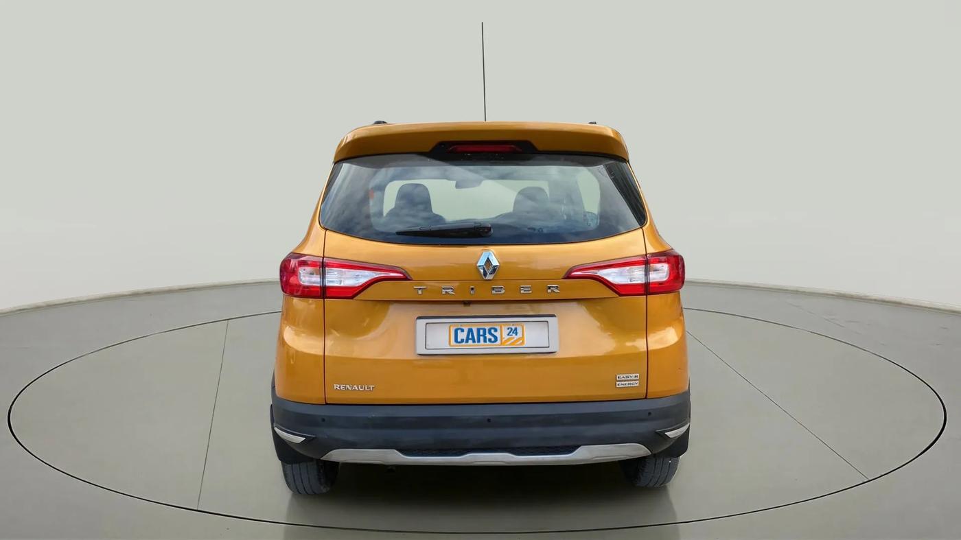 2021 Renault TRIBER RXZ AMT DUAL TONE, Petrol, Automatic, 12,907 km, Back/Rear