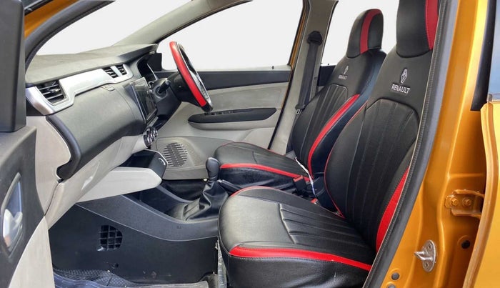 2021 Renault TRIBER RXZ AMT DUAL TONE, Petrol, Automatic, 12,907 km, Right Side Front Door Cabin