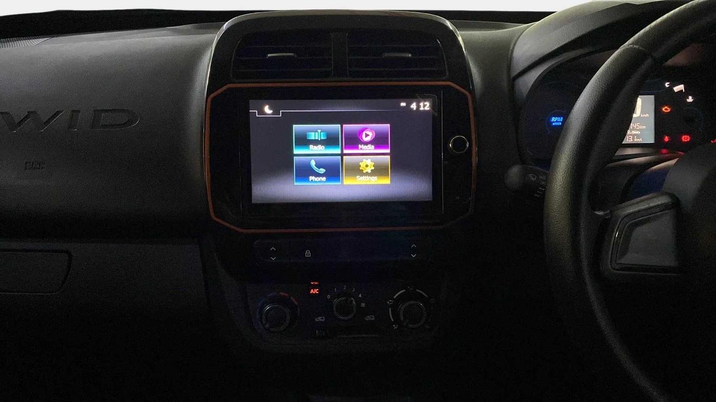 2021 Renault Kwid CLIMBER 1.0 (O), Petrol, Manual, 12,145 km, Air Conditioner