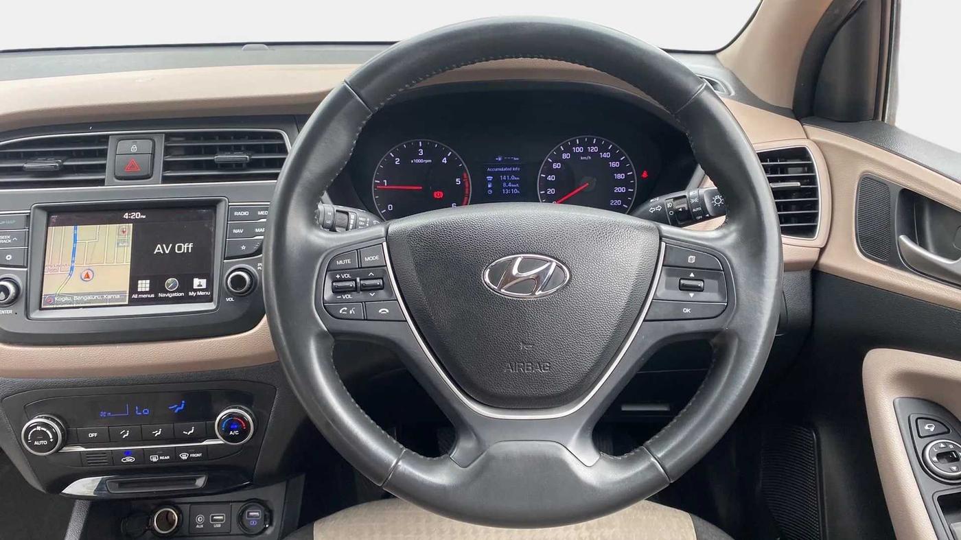 2019 Hyundai Elite i20 ASTA 1.4 CRDI (O), Diesel, Manual, 32,332 km, Steering Wheel Close Up