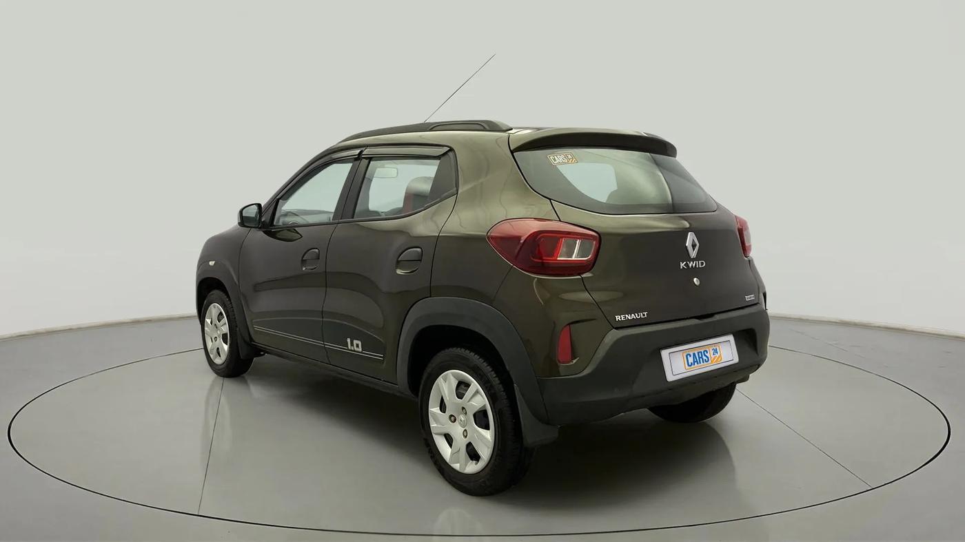 2022 Renault Kwid RXT 1.0 AMT (O), Petrol, Automatic, 7,603 km, Left Back Diagonal