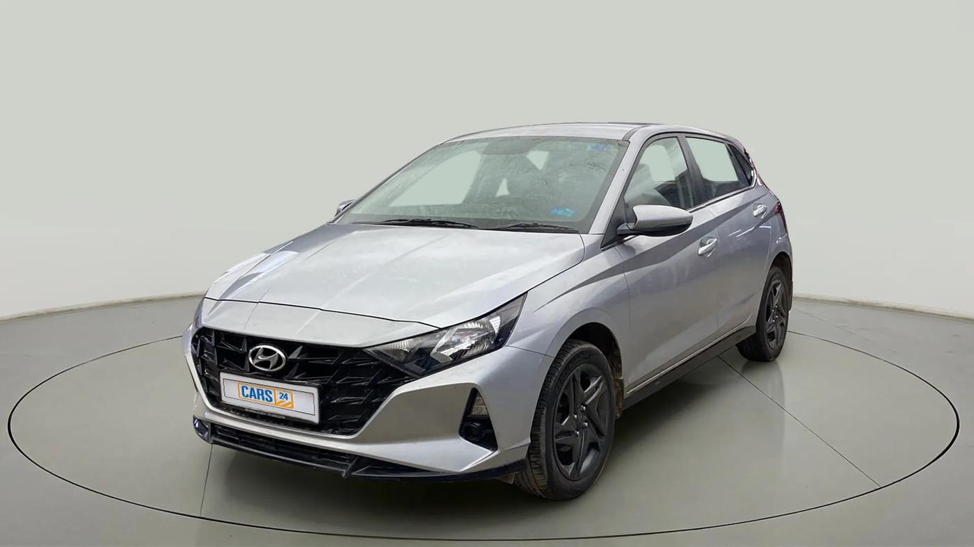 2021 Hyundai NEW I20 SPORTZ 1.2 MT, Petrol, Manual, 44,186 km, Left Front Diagonal