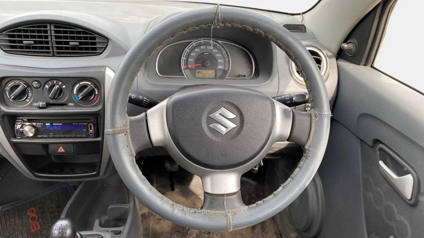 2015 Maruti Alto 800 LXI, Petrol, Manual, 32,128 km, Steering Wheel Close Up