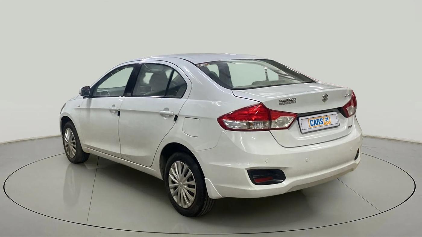2015 Maruti Ciaz VXI+, Petrol, Manual, 63,184 km, Left Back Diagonal