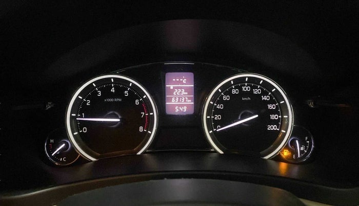 2015 Maruti Ciaz VXI+, Petrol, Manual, 63,184 km, Odometer Image