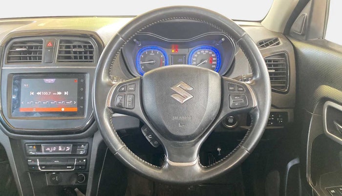 2020 Maruti Vitara Brezza ZXI PLUS, Petrol, Manual, 76,639 km, Steering Wheel Close Up