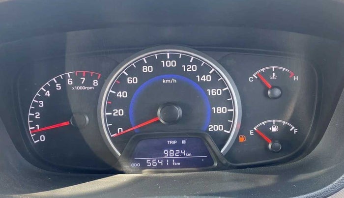 2018 Hyundai Grand i10 ASTA 1.2 KAPPA VTVT, Petrol, Manual, 56,466 km, Odometer Image