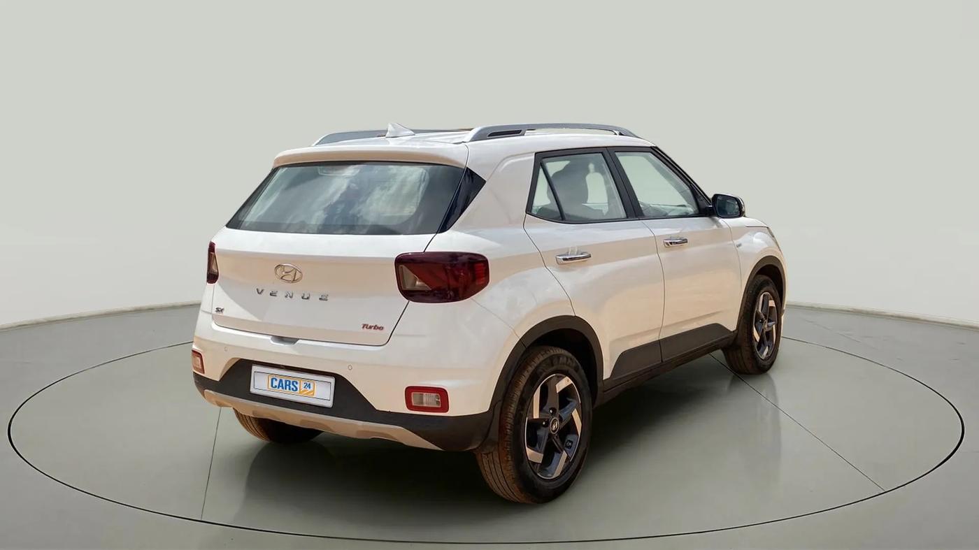2021 Hyundai VENUE SX PLUS 1.0 TURBO DCT, Petrol, Automatic, 35,612 km, Right Back Diagonal
