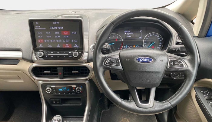 2020 Ford Ecosport TITANIUM 1.5L PETROL, Petrol, Manual, 12,664 km, Steering Wheel Close Up