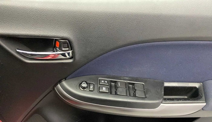 2020 Maruti Baleno ZETA CVT PETROL 1.2, Petrol, Automatic, 39,934 km, Driver Side Door Panels Control