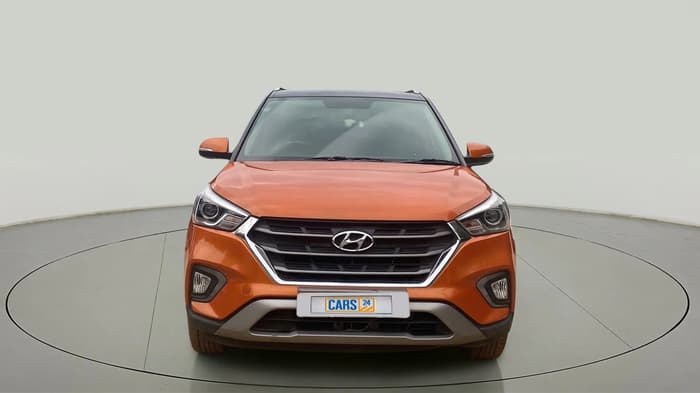 2018 Hyundai Creta SX PLUS 1.6 PETROL DUAL TONE, Petrol, Manual, 43,751 km, Front