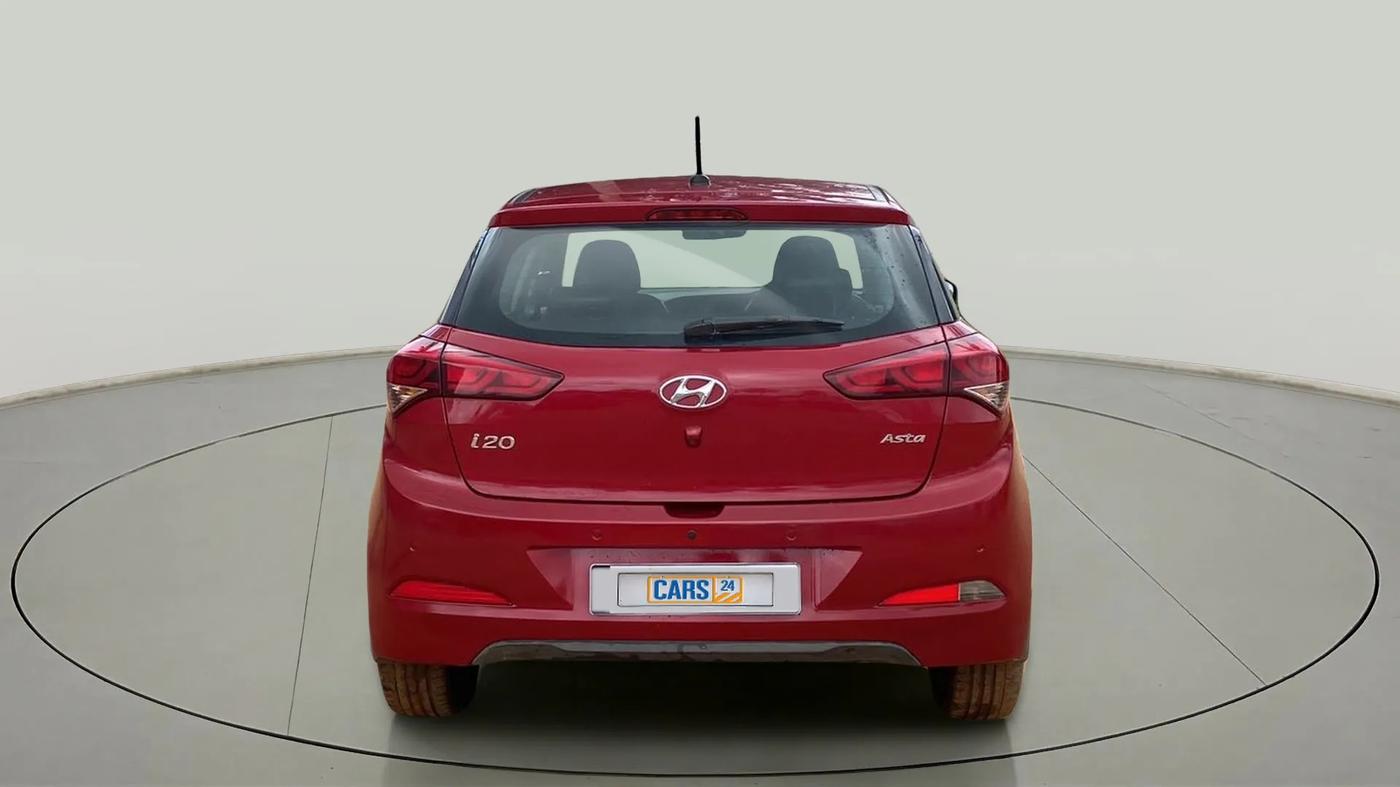 2017 Hyundai Elite i20 ASTA 1.2 (O), Petrol, Manual, 38,512 km, Back/Rear