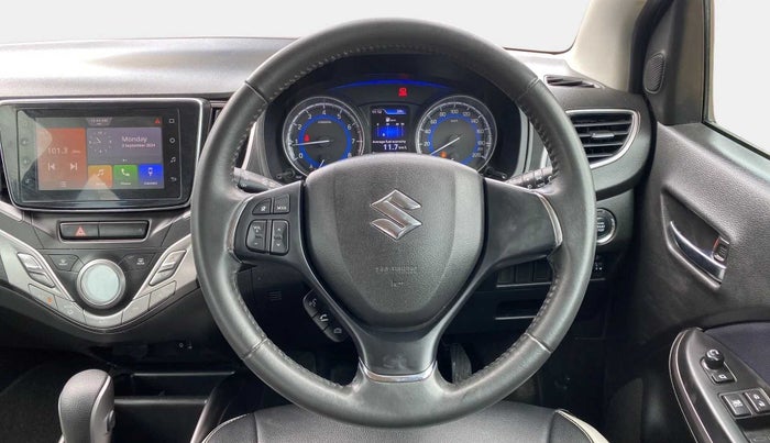 2019 Maruti Baleno ALPHA CVT PETROL 1.2, Petrol, Automatic, 35,433 km, Steering Wheel Close Up