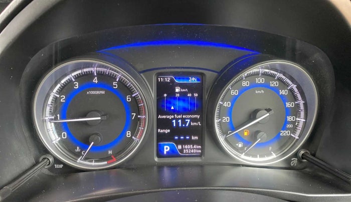 2019 Maruti Baleno ALPHA CVT PETROL 1.2, Petrol, Automatic, 35,433 km, Odometer Image