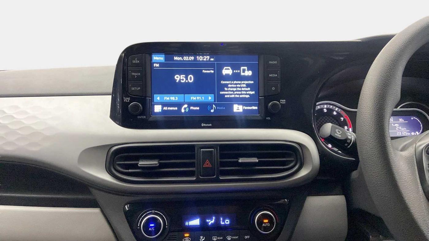 2019 Hyundai GRAND I10 NIOS SPORTZ AMT 1.2 KAPPA VTVT, Petrol, Automatic, 23,543 km, Air Conditioner