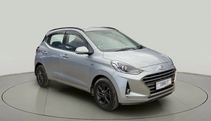 2019 Hyundai GRAND I10 NIOS SPORTZ AMT 1.2 KAPPA VTVT, Petrol, Automatic, 23,543 km, Right Front Diagonal