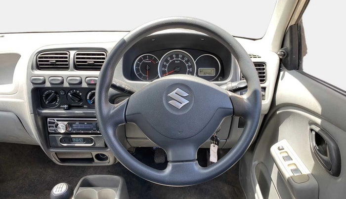 2014 Maruti Alto K10 VXI, Petrol, Manual, 82,508 km, Steering Wheel Close Up