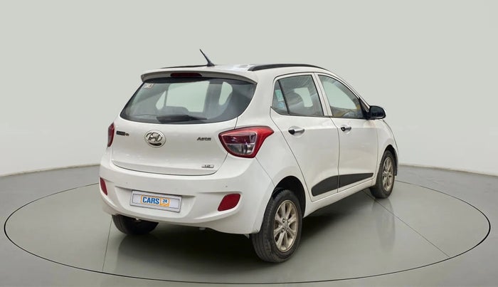 2013 Hyundai Grand i10 ASTA 1.2 KAPPA VTVT, CNG, Manual, 35,251 km, Right Back Diagonal