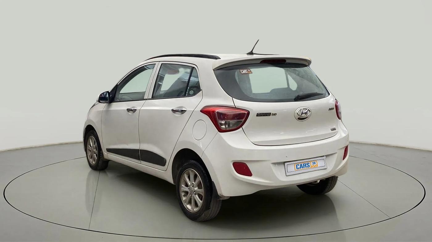 2013 Hyundai Grand i10 ASTA 1.2 KAPPA VTVT, CNG, Manual, 35,251 km, Left Back Diagonal