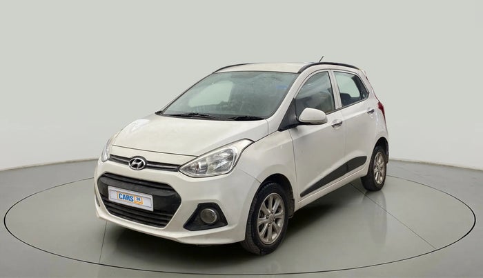 2013 Hyundai Grand i10 ASTA 1.2 KAPPA VTVT, CNG, Manual, 35,251 km, Left Front Diagonal