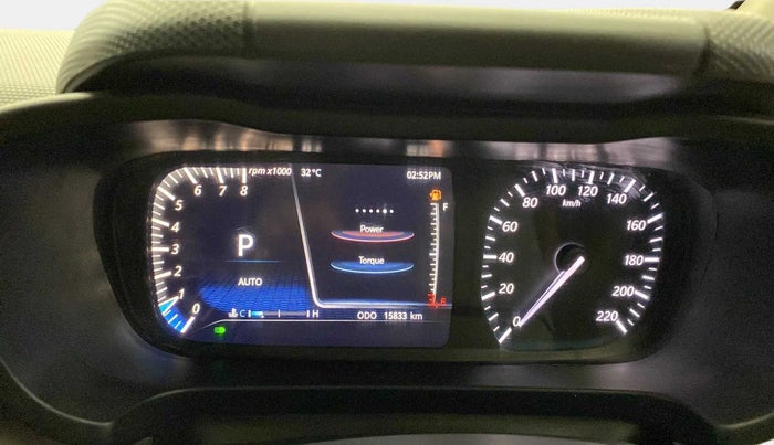 2022 Tata ALTROZ XZA PLUS, Petrol, Automatic, 15,833 km, Odometer Image