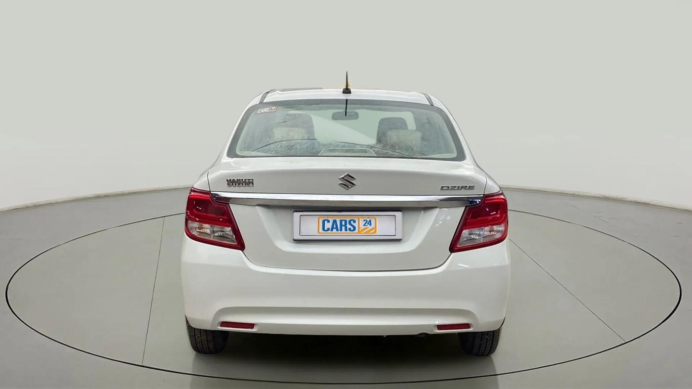 2017 Maruti Dzire VXI, Petrol, Manual, 81,715 km, Back/Rear