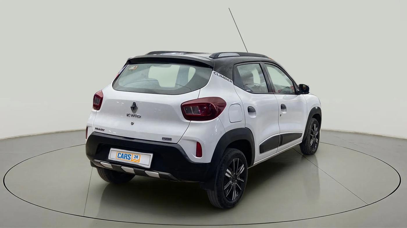 2022 Renault Kwid CLIMBER 1.0 AMT, Petrol, Automatic, 11,557 km, Right Back Diagonal