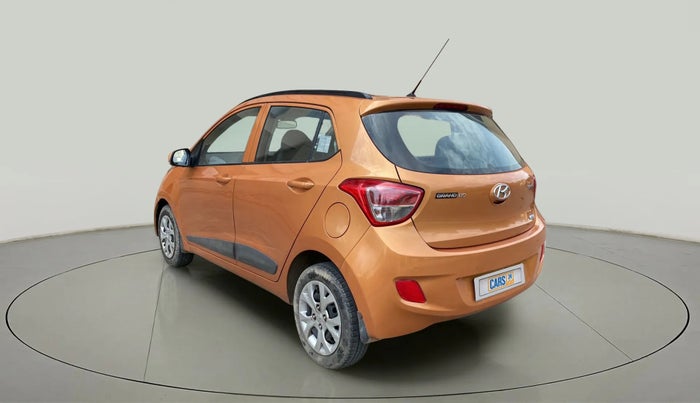 2015 Hyundai Grand i10 SPORTZ 1.2 KAPPA VTVT, Petrol, Manual, 43,755 km, Left Back Diagonal