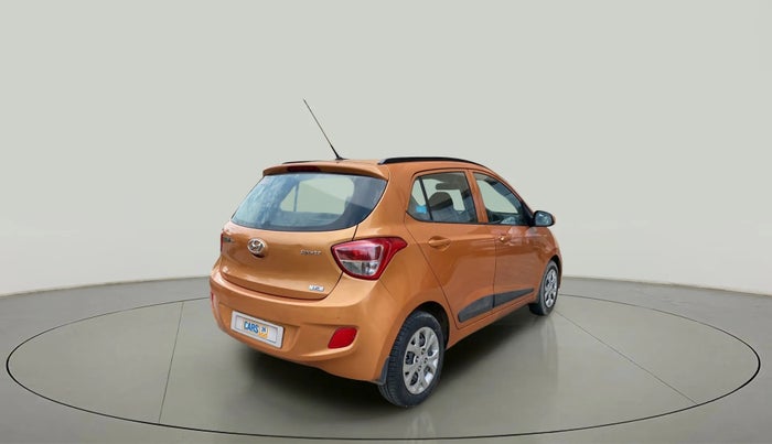 2015 Hyundai Grand i10 SPORTZ 1.2 KAPPA VTVT, Petrol, Manual, 43,755 km, Right Back Diagonal