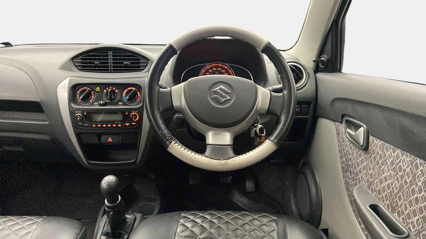 2017 Maruti Alto 800 VXI, Petrol, Manual, 34,005 km, Steering Wheel Close Up