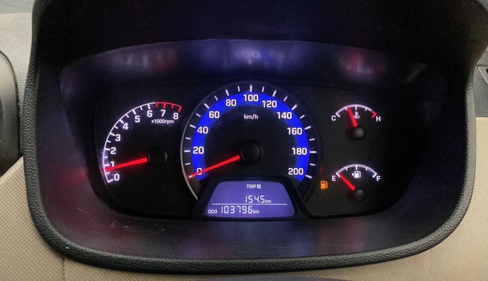 2018 Hyundai Xcent E+, CNG, Manual, 1,03,921 km, Odometer Image