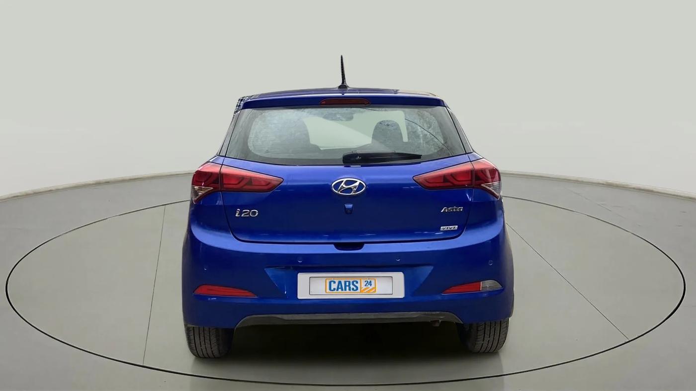 2016 Hyundai Elite i20 ASTA 1.2, Petrol, Manual, 87,803 km, Back/Rear