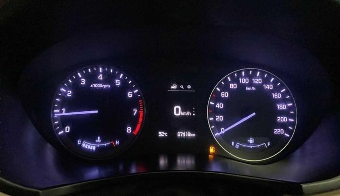 2016 Hyundai Elite i20 ASTA 1.2, Petrol, Manual, 87,803 km, Odometer Image